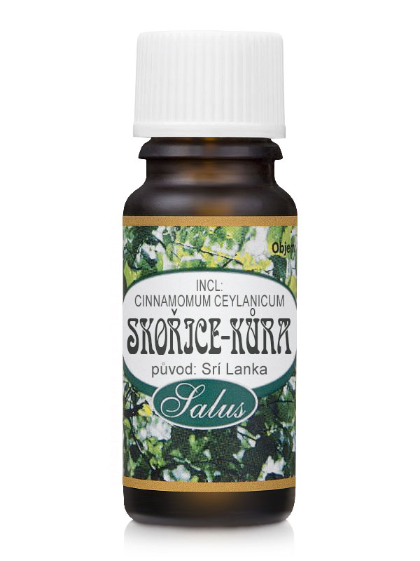 Éterický olej Skořice kůra 10 ml, Saloos