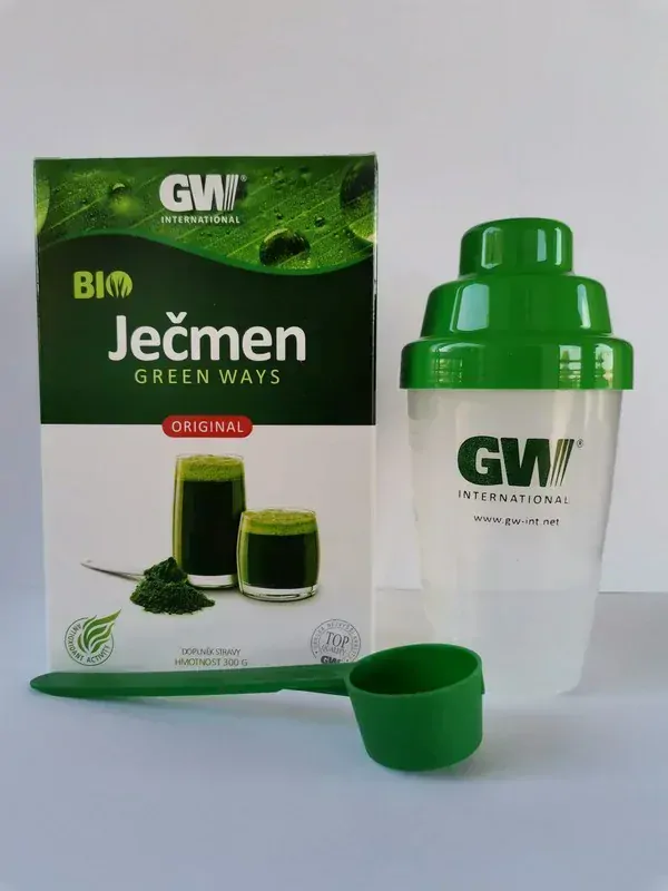 Zelený ječmen 3+1 zdarma, cena za kus 900 Kč - Green Ways