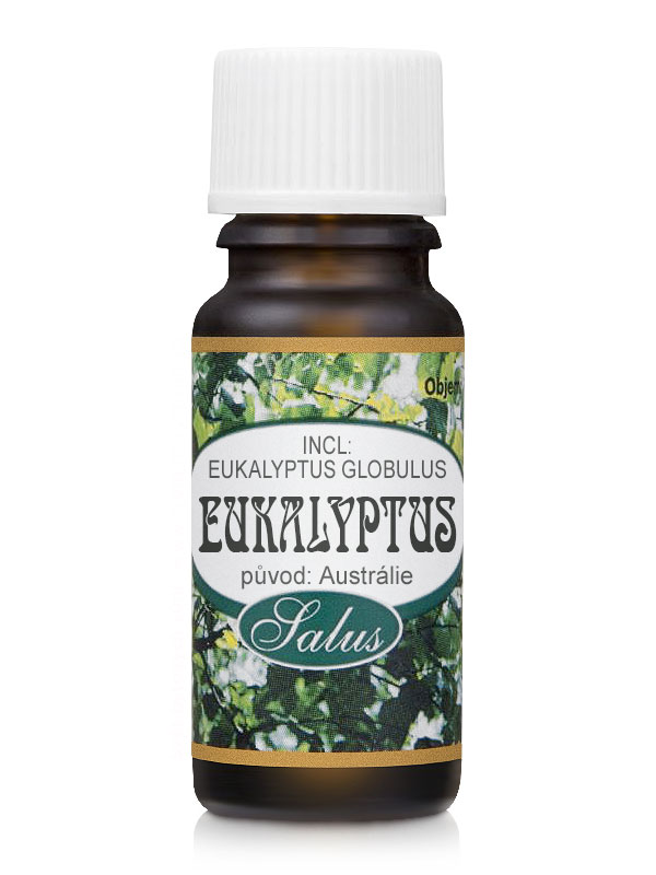 Éterický olej Eukalyptus (Austrálie) 20 ml, Saloos