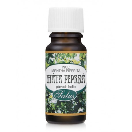 Éterický olej Máta peprná 10 ml, Saloos