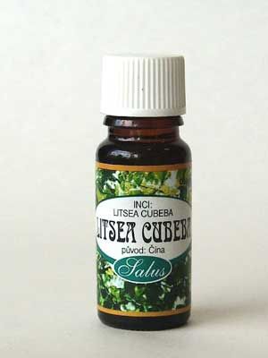 Éterický olej Listea cubeba 10 ml, Saloos