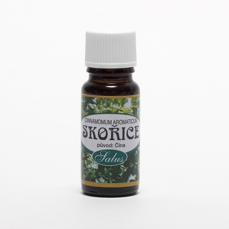 Éterický olej Skořice 10 ml, Saloos