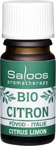 Éterický olej CITRON BIO 5 ml, Saloos