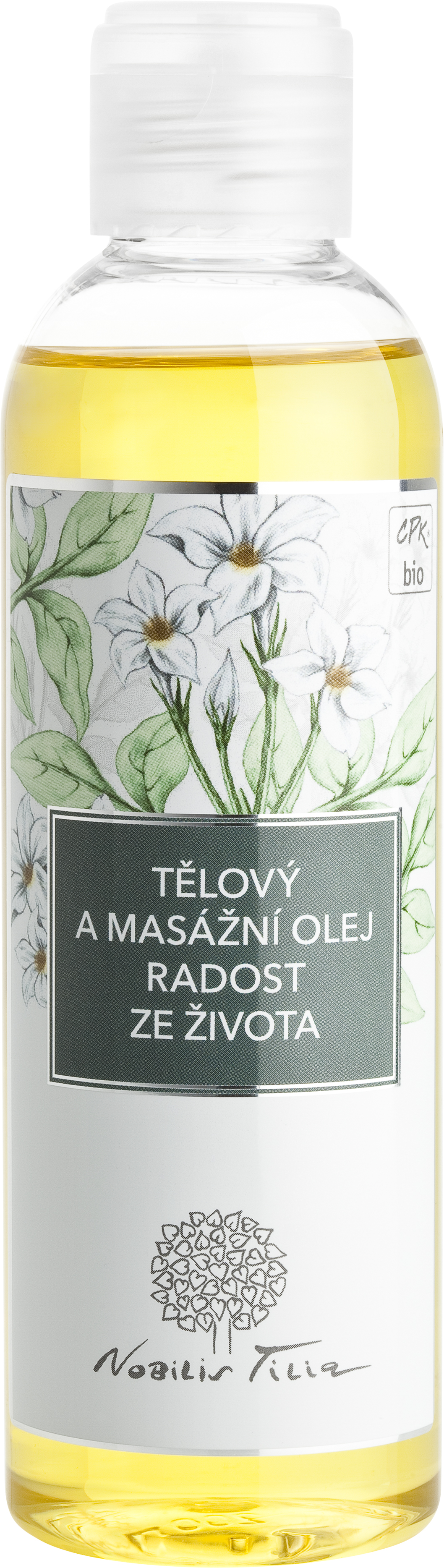 Tělový a masážní olej Radost ze života 200ml Nobilis Tilia