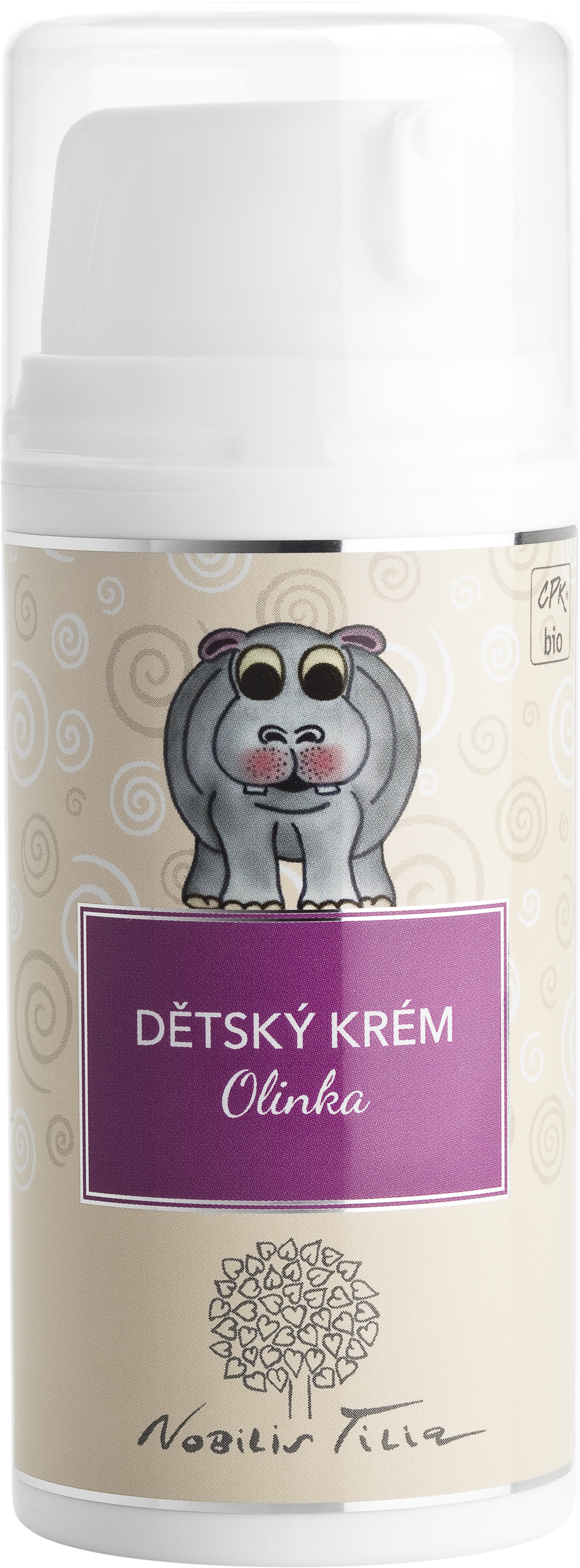 Dětský krém Olinka 100 ml, Nobilis Tilia