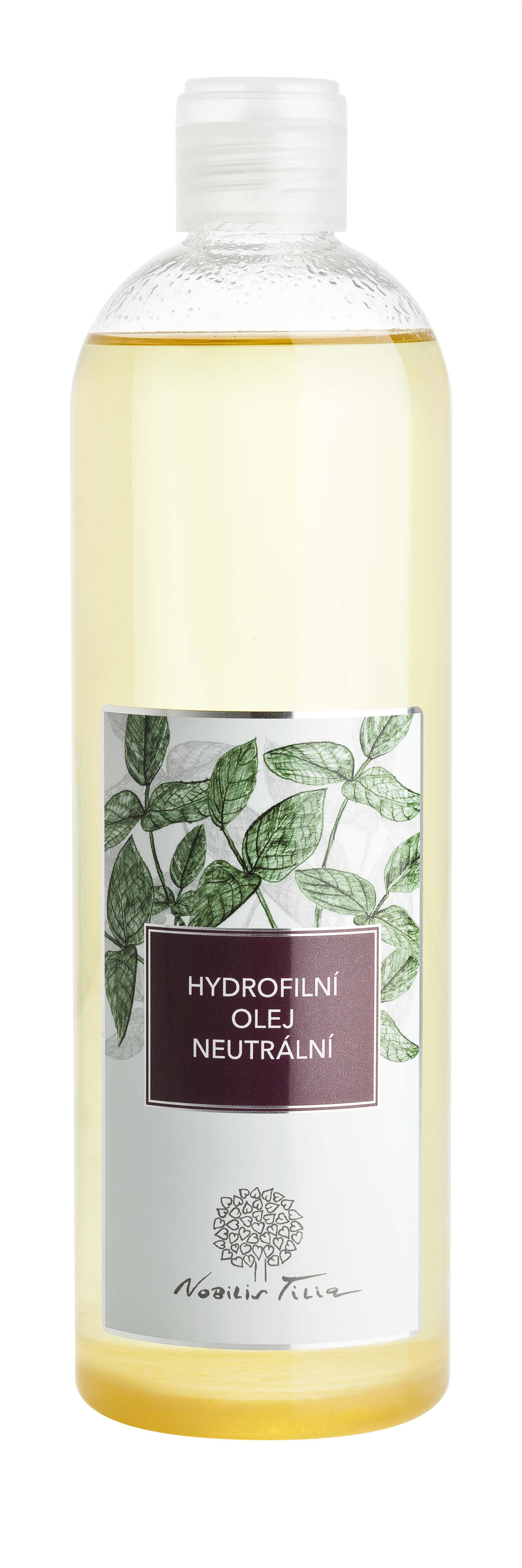 Hydrofilní olej Neutrální 500 ml Nobilis Tilia