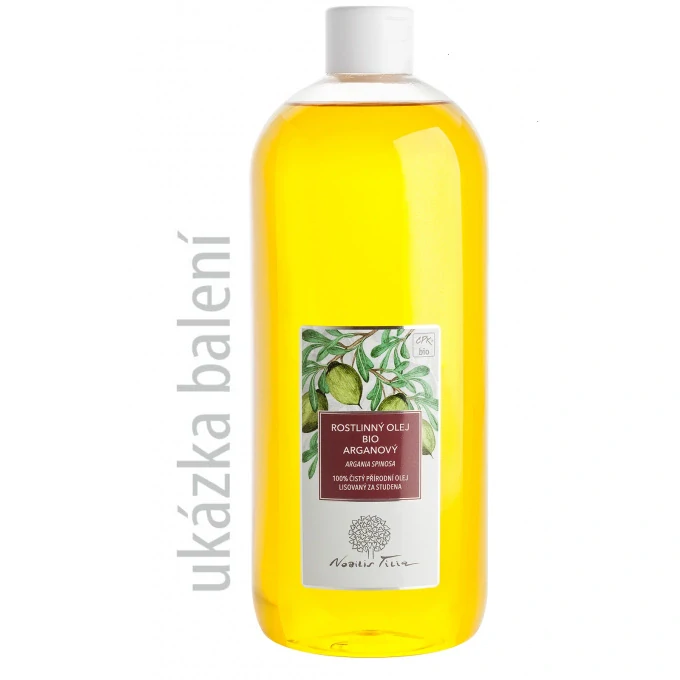 Olej z vinných hroznů 1000 ml Nobilis Tilia, fialové sklo