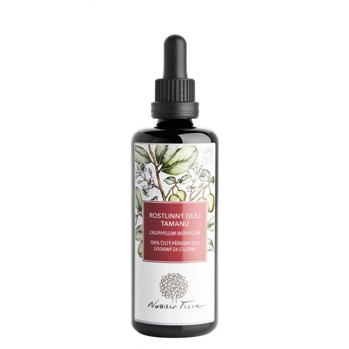 Tamanu olej 100 ml Nobilis Tilia, fialové sklo