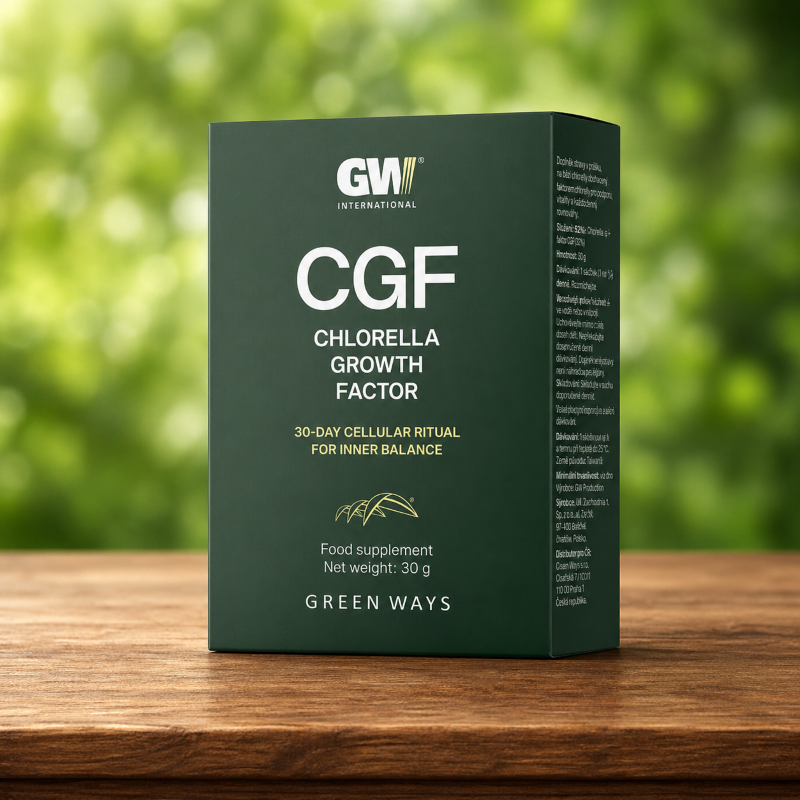 Green Ways CGF: Chlorella Growth Factor (30 sáčků)
