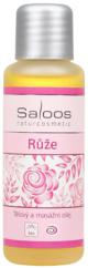 Masážní olej Saloos - Růže 250 ml