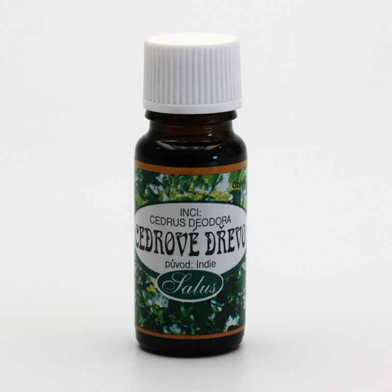 Éterický olej Cedrové dřevo 10 ml, Saloos