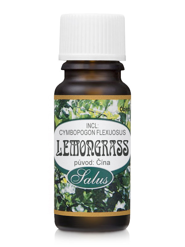 Éterický olej Lemongrass 10 ml, Saloos