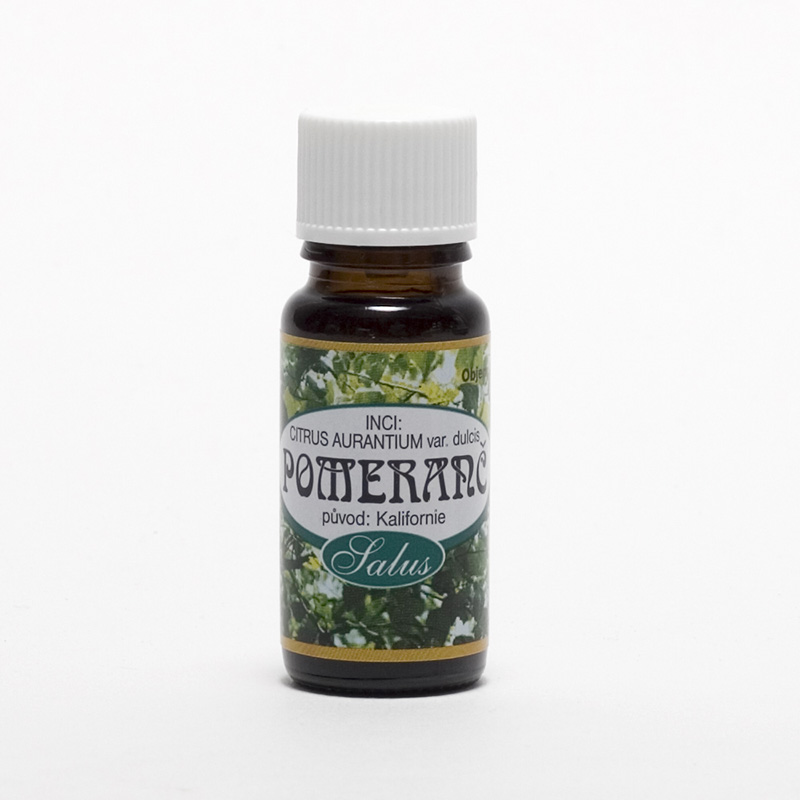 Éterický olej Pomeranč 10 ml, Saloos