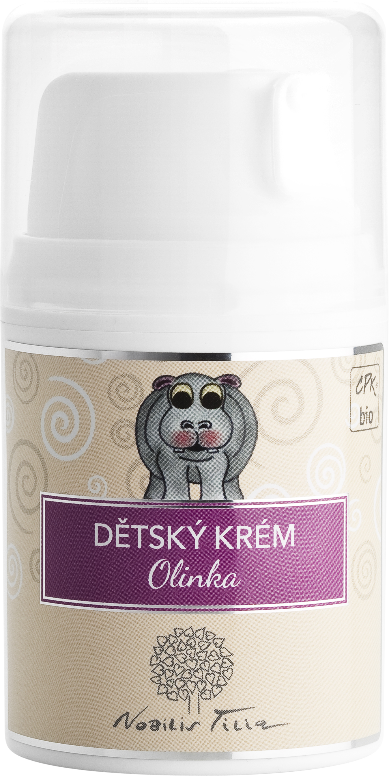 Dětský krém Olinka 50 ml, Nobilis Tilia
