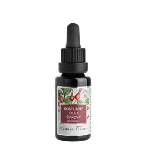 Šípkový olej bio 20 ml Nobilis Tilia, fialové sklo