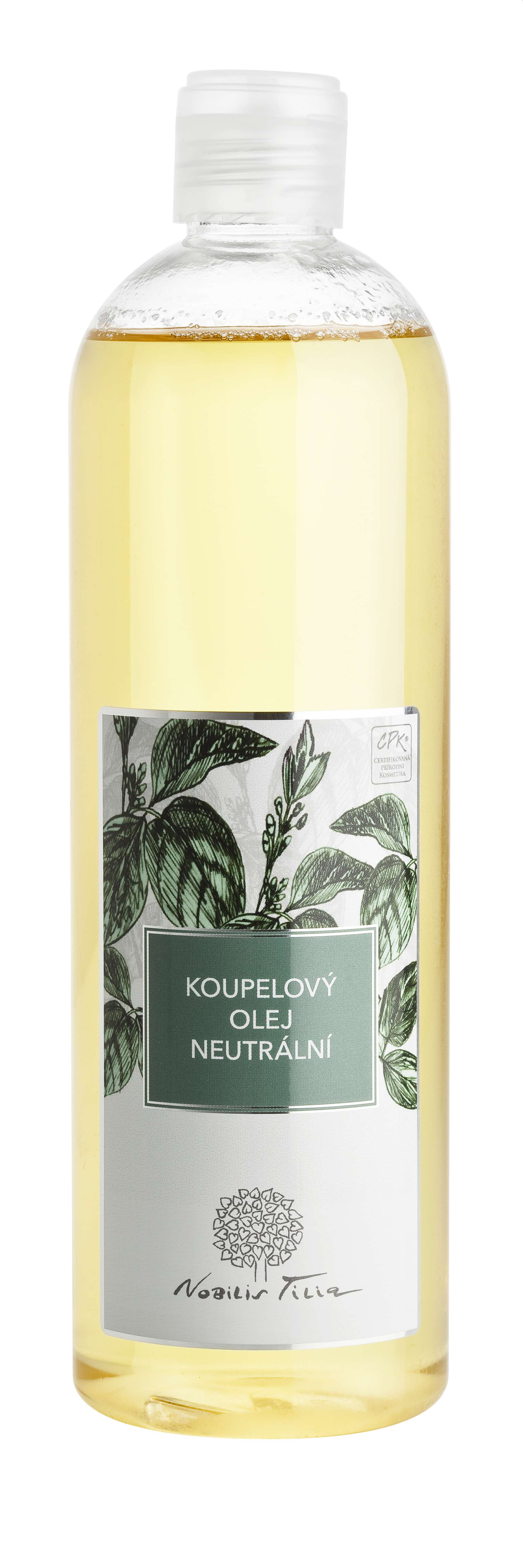 Koupelový olej Neutrální 500ml Nobilis Tilia