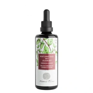 Jojobový olej bio 100 ml Nobilis Tilia, fialové sklo