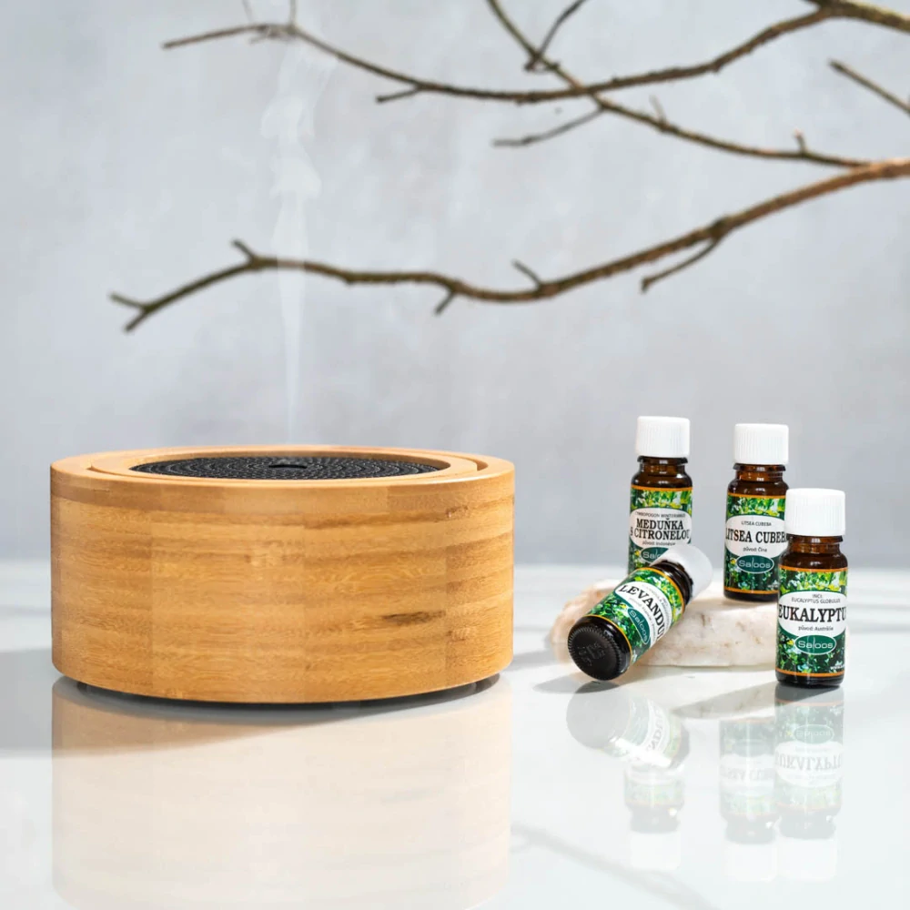 Bambusový aroma difuzér, Saloos